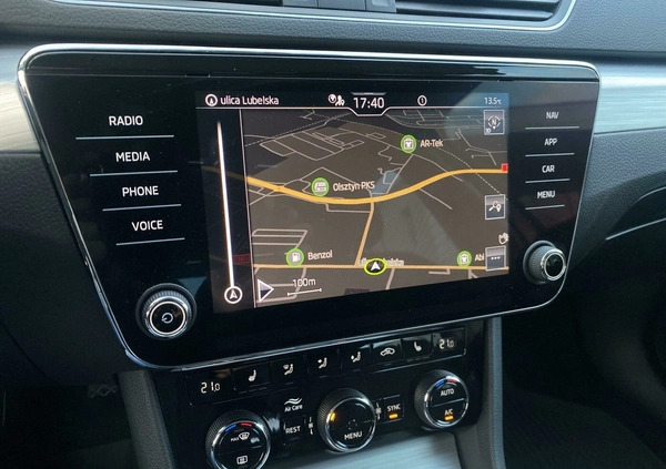 Skoda Superb cena 94900 przebieg: 62982, rok produkcji 2021 z Ryki małe 379